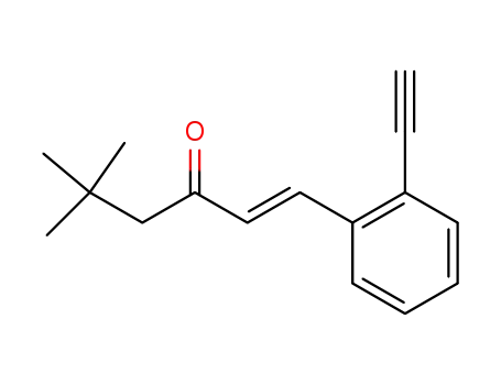 2,2-dimethyl-6-(o-ethynylphenyl)-5-hexen-4-one