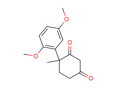 4-(2,5-Dimethoxy-phenyl)-4-methyl-cyclohexane-1,3-dione