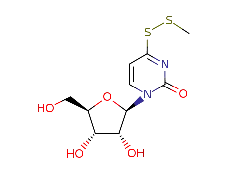 1-((2R,3R,4S,5R)-3,4-Dihydroxy-5-hydroxymethyl-tetrahydro-furan-2-yl)-4-methyldisulfanyl-1H-pyrimidin-2-one