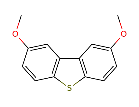 Molecular Structure of 163771-58-2 (2,8-dimethoxydibenzothiophene)