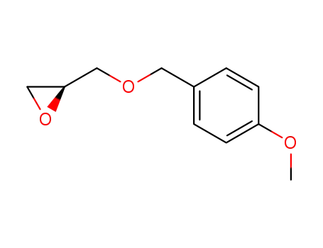 Molecular Structure of 80910-01-6 (Oxirane, [[(4-methoxyphenyl)methoxy]methyl]-)