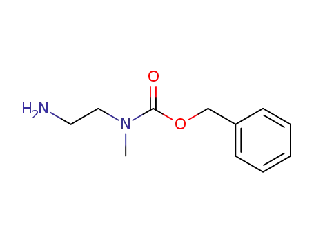 Molecular Structure of 19023-94-0 (Cbz-N-Methylethylenediamine)