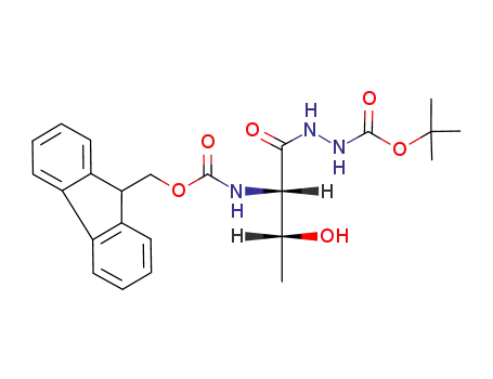 (2S,3R)-N'-(tert-butoxycarbonyl)-2-(fluoren-9-ylmethoxycarbonylamino)-3-hydroxybutyrohydrazide