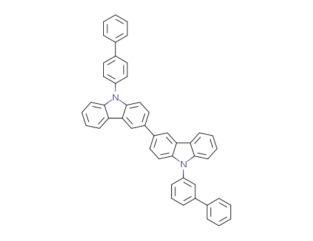 9-[1,1'-Biphenyl]-3-yl-9'-
[1,1'-biphenyl]-4-yl-3,3'-bi-
9H-carbazole