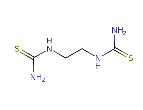 Molecular Structure of 10017-49-9 (Thiourea,N,N''-1,2-ethanediylbis- (9CI))