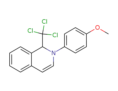 2-(4-methoxyphenyl)-1-(trichloromethyl)-1,2-dihydroisoquinoline