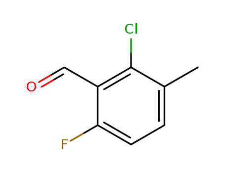 Benzaldehyde,2-chloro-6-fluoro-3-methyl- 104451-99-2