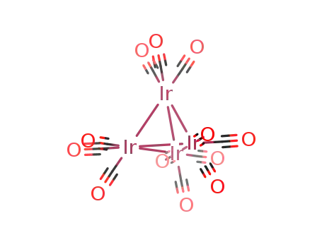 Molecular Structure of 117678-68-9 (dodecacarbonyltetrairidium)