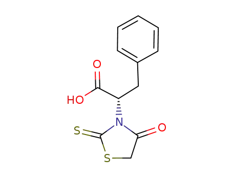 (S)-2-(4-oxo-2-thioxothiazolidin-3-yl)-3-phenylpropanoic acid