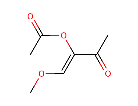 Molecular Structure of 74441-37-5 (3-Buten-2-one, 3-(acetyloxy)-4-methoxy-, (Z)-)