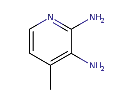 Molecular Structure of 53929-59-2 (4-METHYL-PYRIDINE-2,3-DIAMINE)