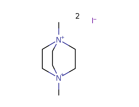 1,4-Diazoniabicyclo[2.2.2]octane,1,4-dimethyl-, iodide (1:2) cas  14870-72-5