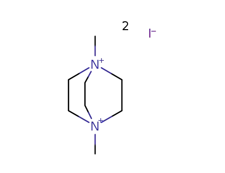 Molecular Structure of 14870-72-5 (1,4-dimethyl-1,4-diazoniabicyclo[2.2.2]octane)
