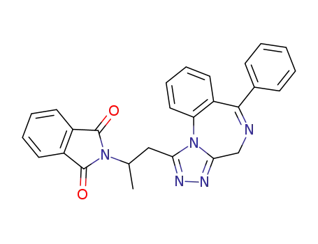 2-[1-Methyl-2-(6-phenyl-4H-2,3,5,10b-tetraaza-benzo[e]azulen-1-yl)-ethyl]-isoindole-1,3-dione