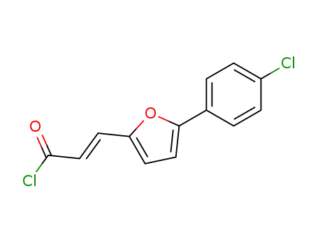 (E)-3-[5-(4-chlorophenyl)-2-furyl]acrylic acid chloride
