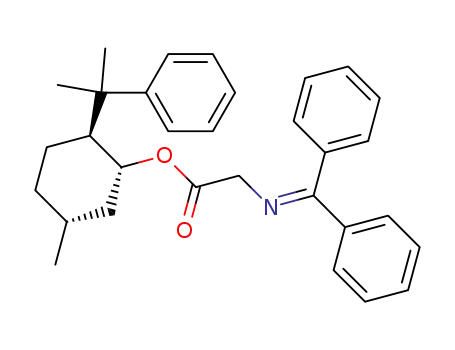 (-)-8-phenylmenthan-3-yl N-(diphenylmethylene)glycinate