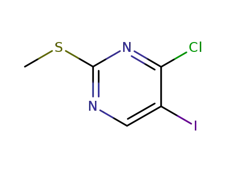 4-클로로-5-요오도-2-메틸티오피리미딘