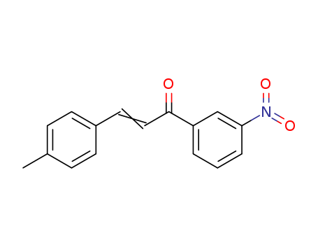 2-Propen-1-one,3-(4-methylphenyl)-1-(3-nitrophenyl)-