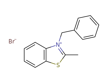 Benzothiazolium, 2-methyl-3-(phenylmethyl)-, bromide