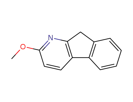 Molecular Structure of 63927-05-9 (9H-Indeno[2,1-b]pyridine, 2-methoxy-)