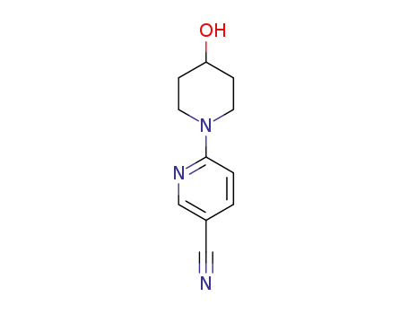 6-(4-hydroxypiperidin-1-yl)nicotinonitrile