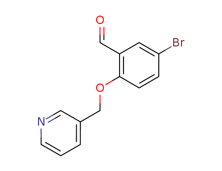 5-BROMO-2-(PYRIDIN-3-YLMETHOXY)BENZALDEHYDE
