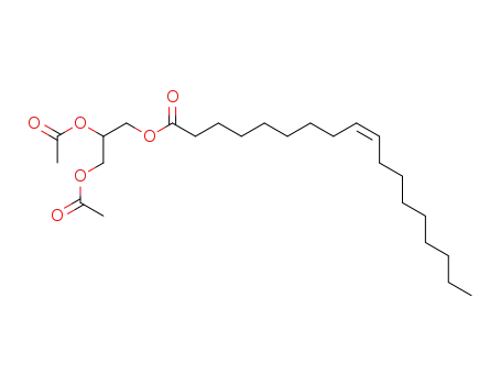 Molecular Structure of 55401-64-4 (1-O-Oleoyl-2-O,3-O-diacetyl-sn-glycerol)
