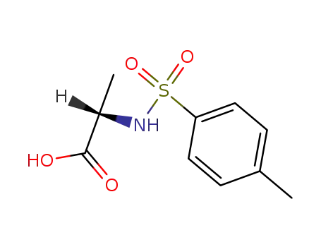 Molecular Structure of 21957-58-4 (N-Tosyl-L-alanine)
