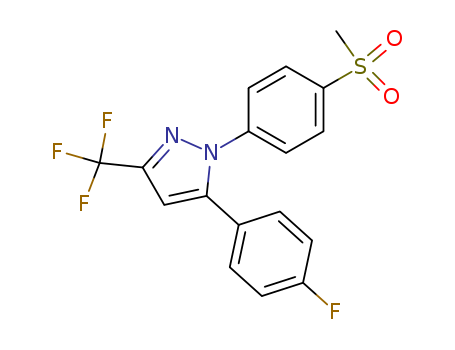SC 58125;5-(4-Fluorophenyl)-1-[4-(Methylsulfonyl)phenyl]-3-(trifluoroMethyl)-1H-pyrazole