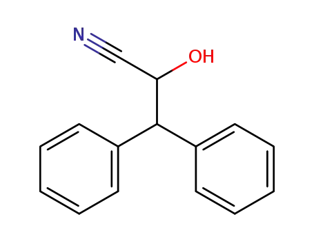 2-hydroxy-3,3-diphenylpropanenitrile