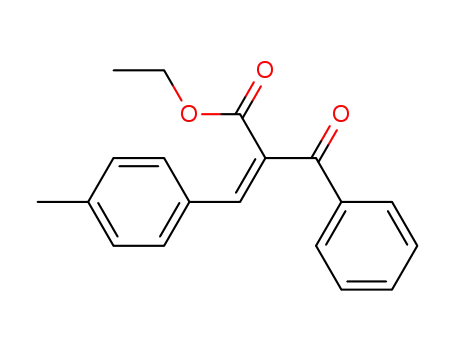 β-Aethoxycarbonyl-β-(4-methyl-benzyliden)-acetophenon