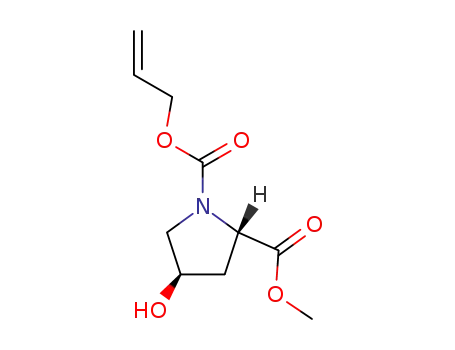 methyl (2S,4R)-N-(allyloxycarbonyl)-4-hydroxypyrrolidine-2-carboxylate
