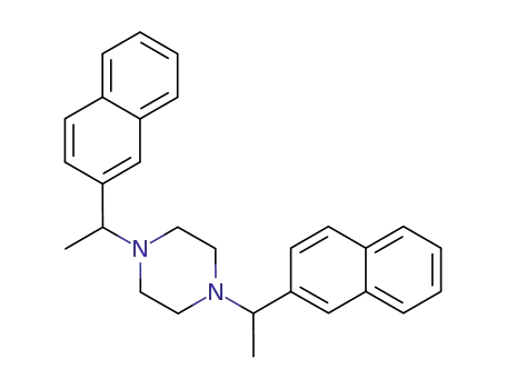 1,4-bis-(1-[2]naphthyl-ethyl)-piperazine