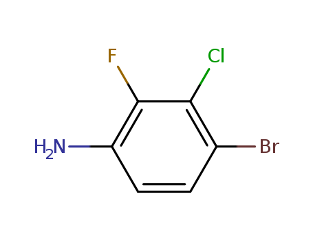 4-Bromo-3-chloro-2-fluoroaniline cas no. 115843-99-7 98%