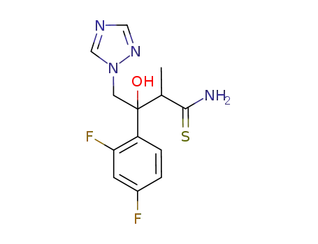 3-(2,4-difluorophenyl)-3-hydroxy-2-methyl-4-(1H-1,2,4-triazol-1-yl)thiobutyramide