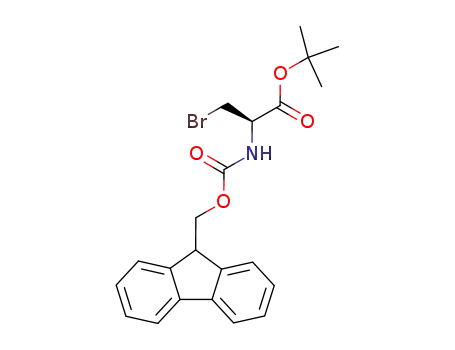 L-Alanine, 3-bromo-N-[(9H-fluoren-9-ylmethoxy)carbonyl]-,
1,1-dimethylethyl ester