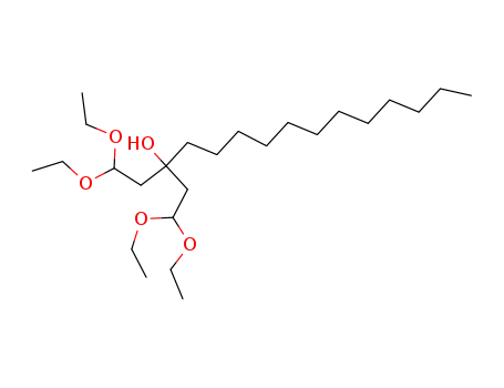 Molecular Structure of 171193-54-7 (3-Pentadecanol, 3-(2,2-diethoxyethyl)-1,1-diethoxy-)