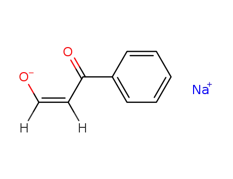 Molecular Structure of 42731-38-4 ((2Z)-3-hydroxy-1-phenyl-2-propen-1-one sodium salt)
