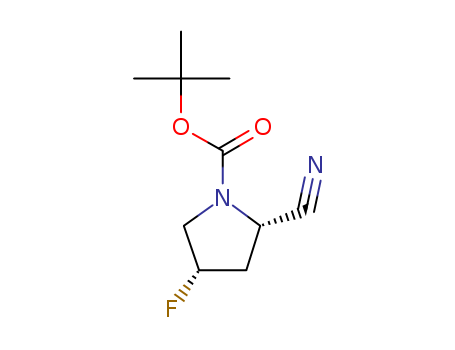 tert-butyl (2S,4S)-2-cyano-4-
fluoropyrrolidine-1-carboxylate