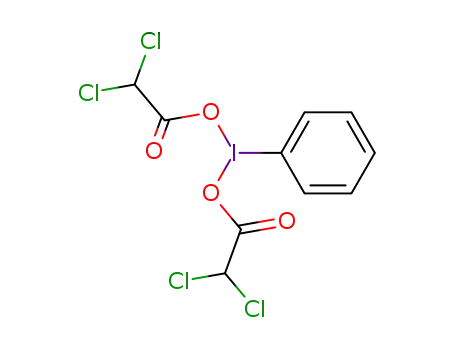 Molecular Structure of 54527-51-4 ([bis-(2,2-dichloroacetyloxy)iodo]benzene)