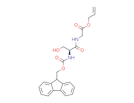 Glycine, N-[N-[(9H-fluoren-9-ylmethoxy)carbonyl]-L-seryl]-, 2-propenyl
ester
