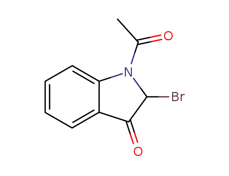 3H-Indol-3-one, 1-acetyl-2-bromo-1,2-dihydro-