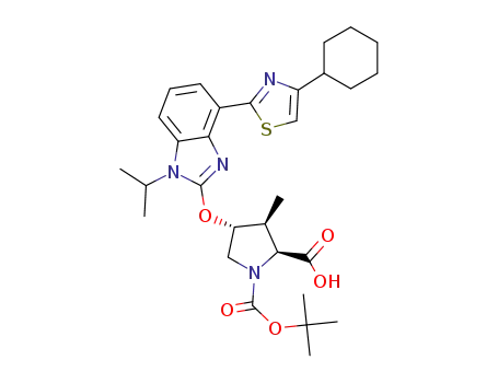 C<sub>30</sub>H<sub>40</sub>N<sub>4</sub>O<sub>5</sub>S