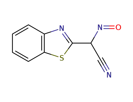 2-Benzothiazoleacetonitrile,alpha-nitroso-(9CI)