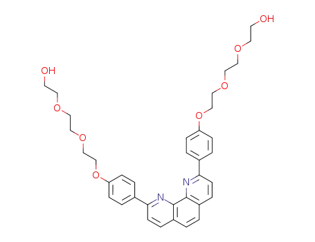 2,9-bis(p-{2-[2'-hydroxyethoxy(ethoxy(ethoxy))]}phenyl)-1,10-phenanthroline