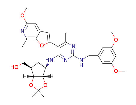 C<sub>32</sub>H<sub>39</sub>N<sub>5</sub>O<sub>7</sub>