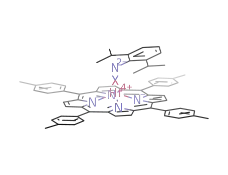 (meso-5,10,15,20-tetra-p-tolylporphyrinato)Hf=N-2,6-diisopropylphenyl