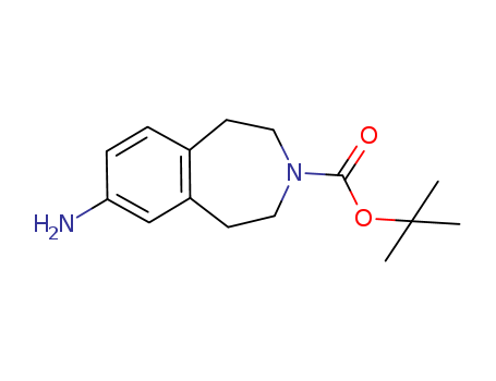 TERT-BUTYL 7-AMINO-4,5-DIHYDRO-1H-BENZO[D]AZEPINE-3(2H)-CARBOXYLATE