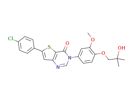 C<sub>23</sub>H<sub>21</sub>ClN<sub>2</sub>O<sub>4</sub>S