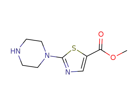 2-피페라진-1-YL-티아졸-5-카르복실산 메틸 에스테르